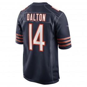 Miesten Chicago Bears NFL Pelipaita Andy Dalton 14 Nike Musta 2021 NFL Draft